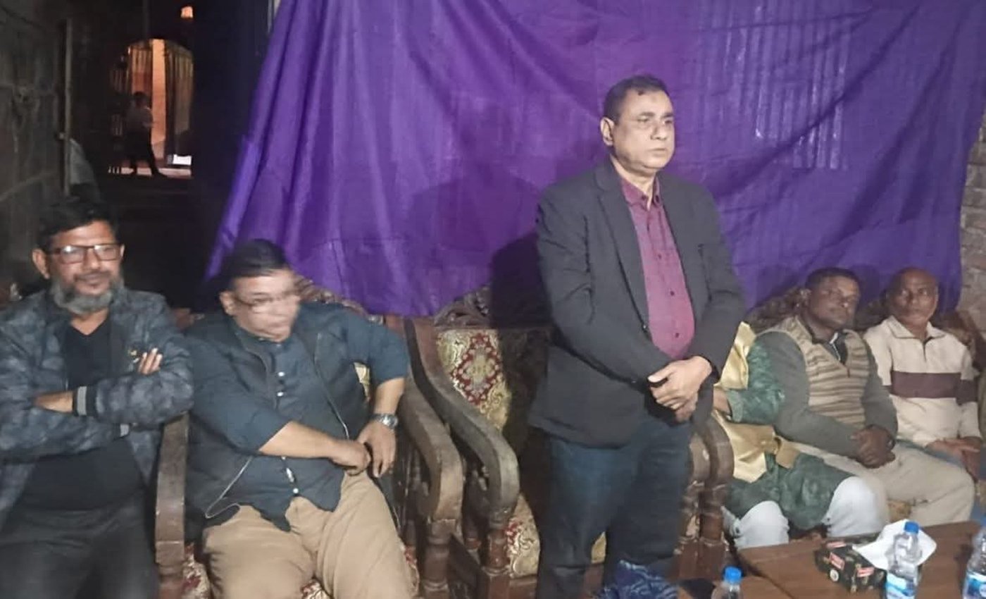 ছাতকের ছৈলা-আফজলাবাদ ইউনিয়নের দিঘলী-রামপুর গ্রামে বিএনপির উঠান বৈঠক