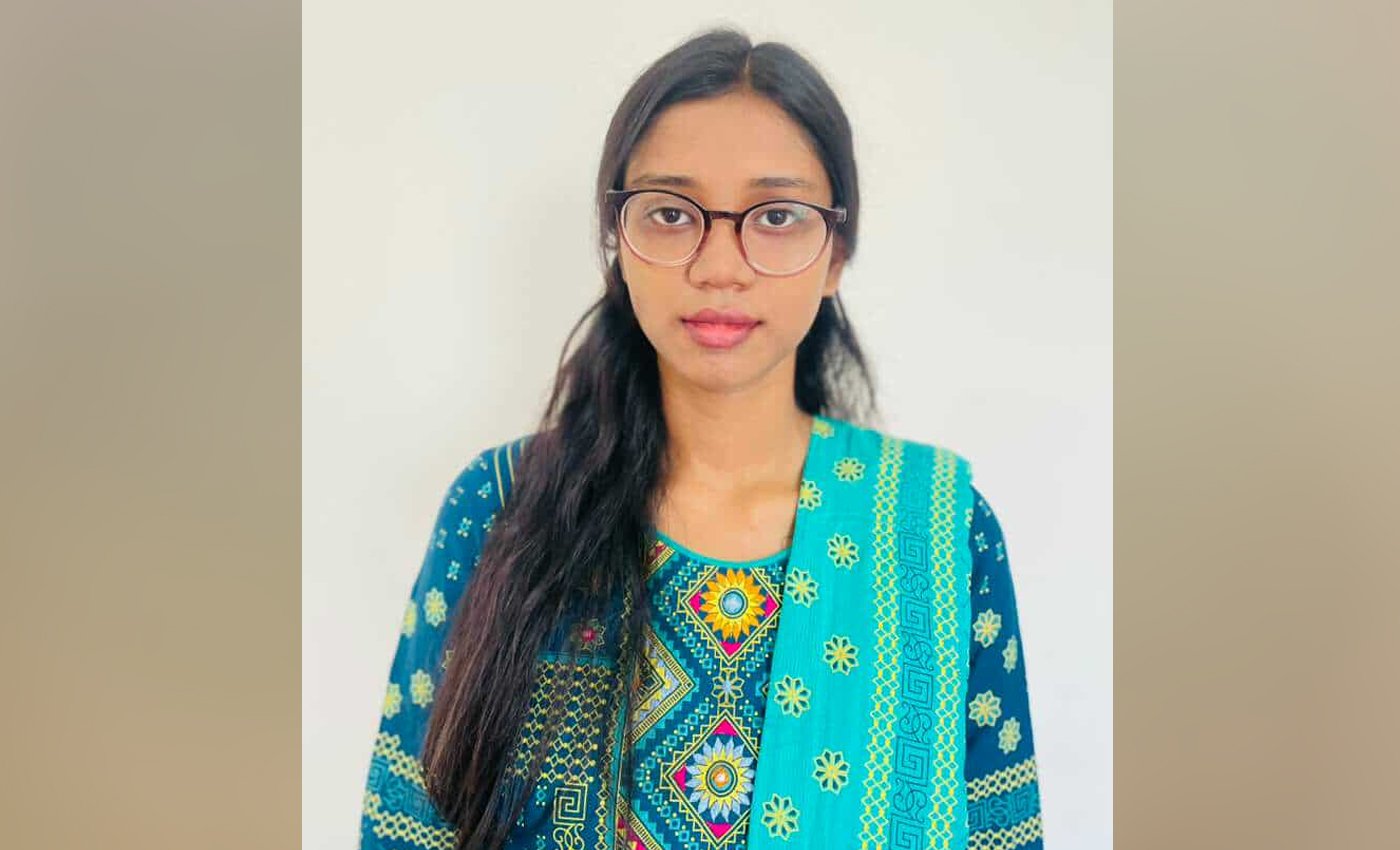 শ্রীনগরের মেধাবী শিক্ষার্থী তাসফিয়া আমিন ডাক্তার হতে চায়