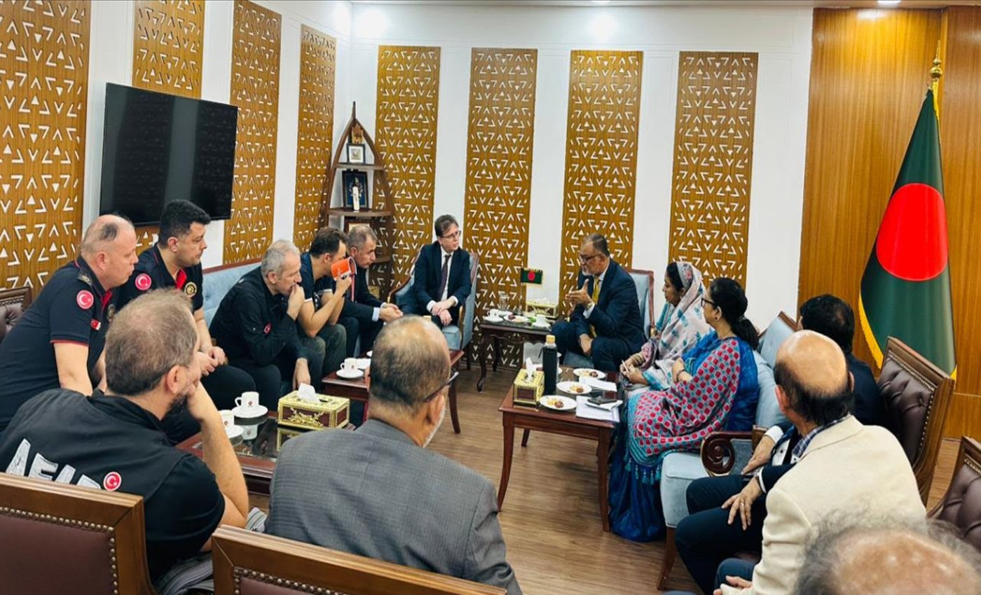 ঢাকায় তুর্কি বিশেষজ্ঞ দল কার্গো ভিলেজ অগ্নিকাণ্ডের তদন্তে